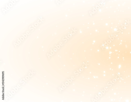 Bright background with glistering light and shiny sparkle. White dust and glamour create a magical, luxurious effect ideal for a party or Christmas celebration card design.