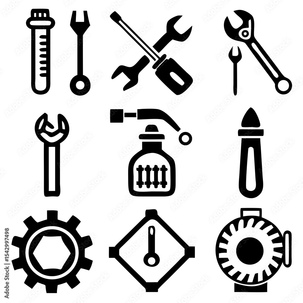 Power tools like a drill circular saw angle grinder and jackhammer shilouette
Power tools like a drill circular saw angle grinder and jackhammer shilouette