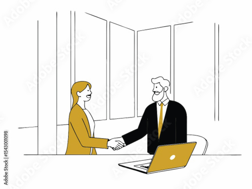 Two architects working together in an office on building plans