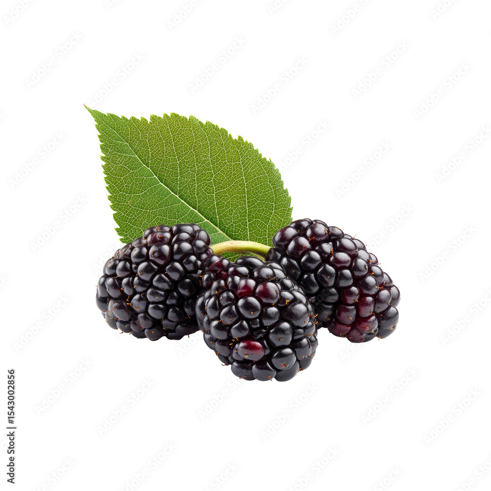 Mulberries: Fresh and delicious mulberries, freshly picked, ripe with dark juicy fruit and vibrant leaves. Mulberries: Fresh and delicious mulberries, freshly picked, ripe with dark juicy fruit and vibrant leaves.