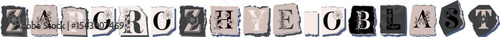 ZAPOROZHYE OBLAST Floral Typography of a Ukrainian Region � Elegant Torn Paper Letter Design