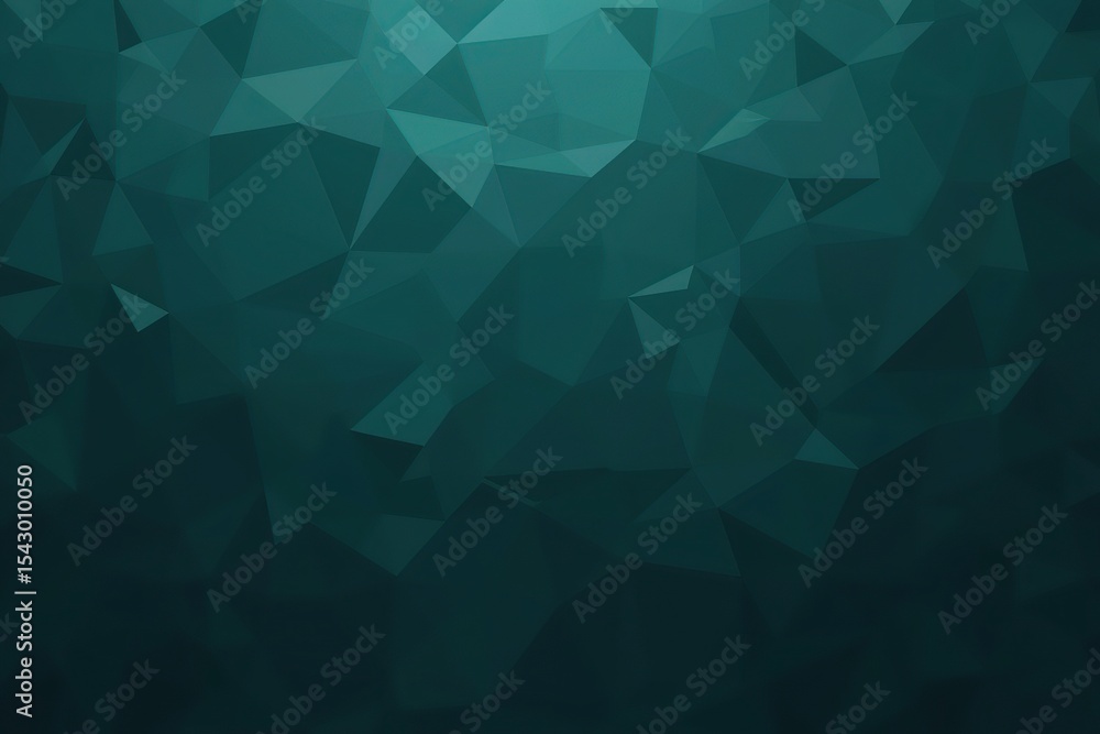 Fototapeta premium Abstract blue geometric background with triangle shapes and digital texture design