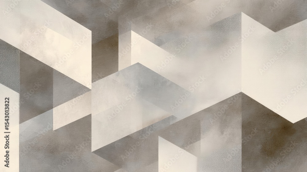 Abstract geometric pattern made up of multiple overlapping triangles in different shades of gray and white. Abstract geometric pattern made up of multiple overlapping triangles in different shades of gray and white.