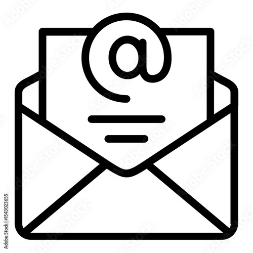 email icon line