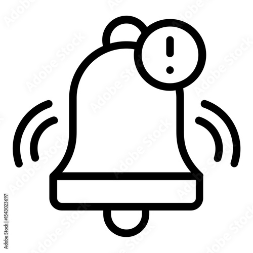 notification icon line