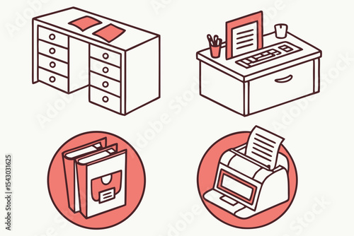 factory icon vector