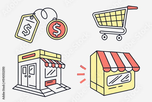 vector illustration of a sale sign