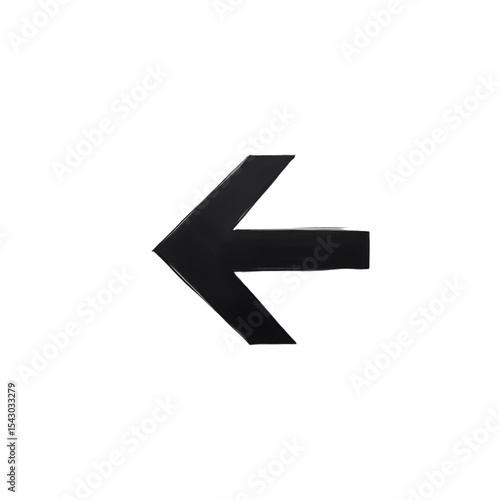 Free Download Black left arrow icon transparent background simple design - GFXLoad