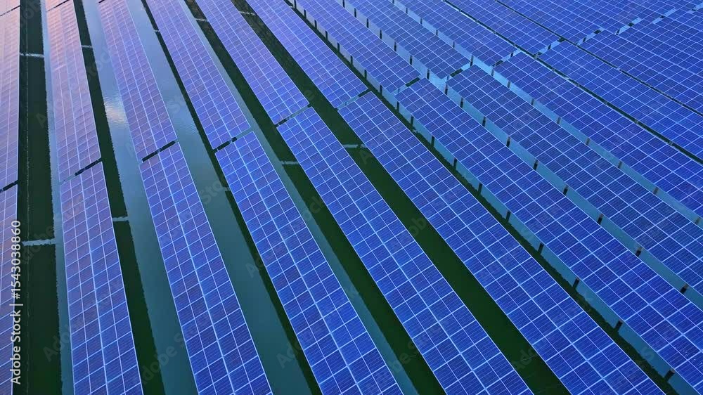Photovoltaic panels at sunset Photovoltaic panels at sunset