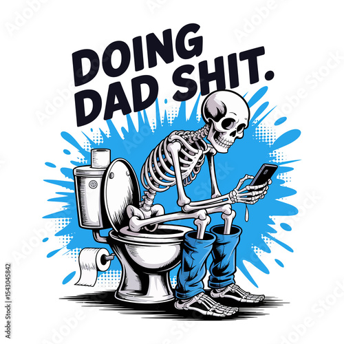 Funny Grim Reaper and Skeleton Cartoon Bundle, Dark Humor Skeleton Art with Sarcastic Quotes, Funny Skeleton Toilet Sublimation Design, 