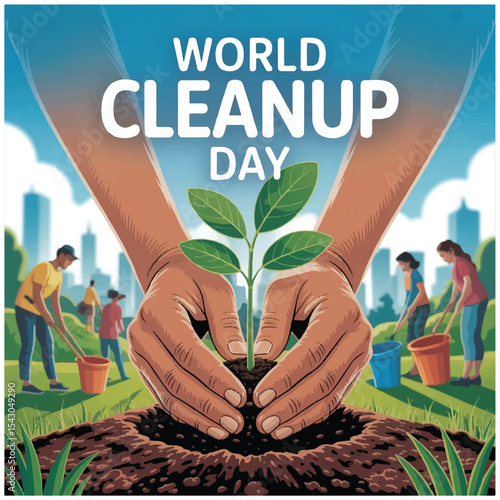 World Cleanup Day flyer design 25.eps