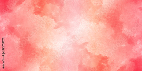 Abstract pink and orange watercolor macro texture background. yellow pink background with watercolor alpha grunge texture.	