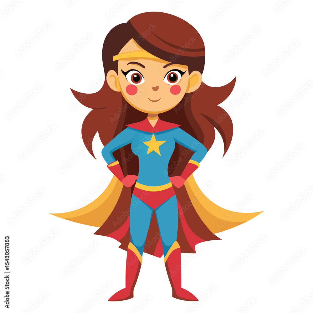 Superhero girl Superhero girl