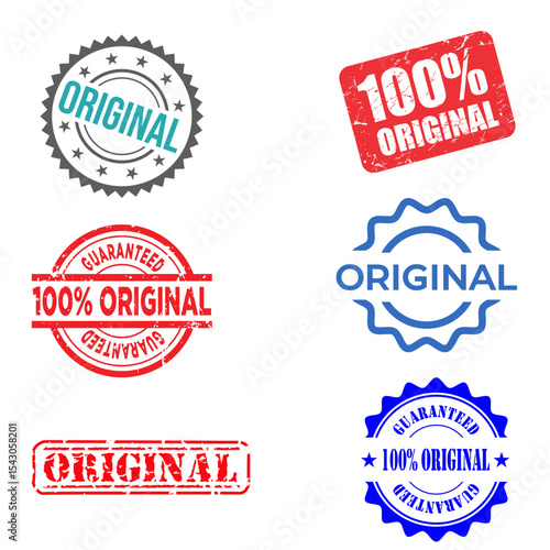 Photos 100%(percent)original stamps in various styles.