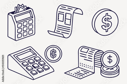 business icons set