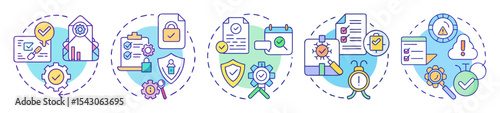 Workflow automation verification validation auditing and assessment in vector illustration design