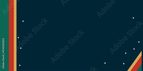 Christmas theme template background with negative area for text