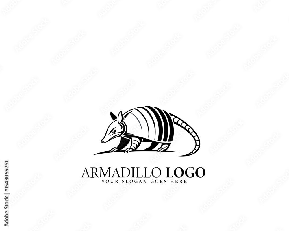 Sleek armadillo logo vector in bold black and white with artistic minimalist styling. Great for branding projects and stylish nature identity creation.
Sleek armadillo logo vector in bold black and white with artistic minimalist styling. Great for branding projects and stylish nature identity creation.