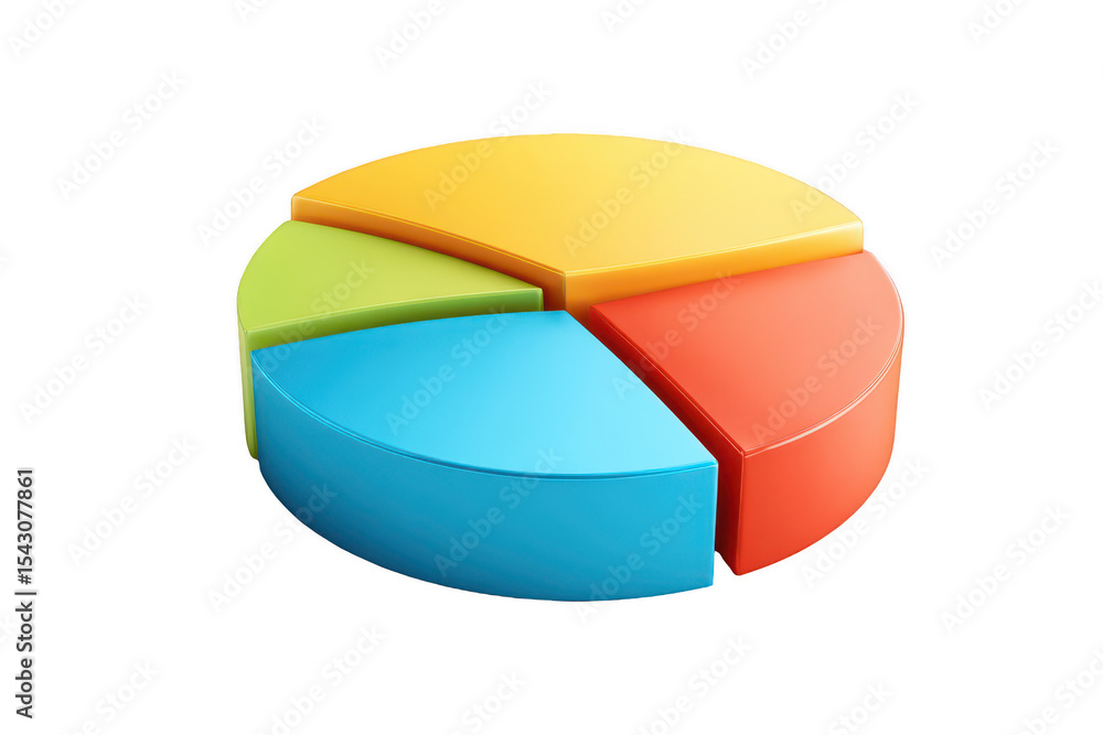 Fototapeta premium Pie Chart Visualisation (1)