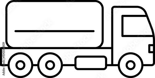 Commercial vehicles line icon set. Vector pictograms collection of container, pallet, forklift, plane, drone, helicopter, ship, train, cargo truck, warehouse.