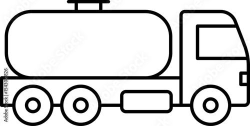 Commercial vehicles line icon set. Vector pictograms collection of container, pallet, forklift, plane, drone, helicopter, ship, train, cargo truck, warehouse.