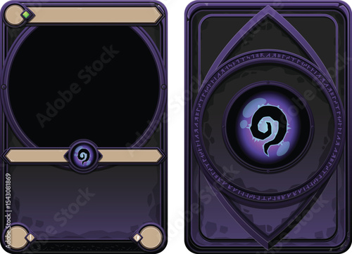 Dark Void Fantasy TCG Card Game Template