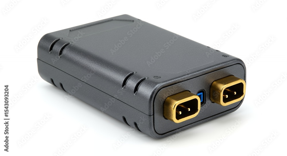 Gray rectangular digital device connector Gray rectangular digital device connector