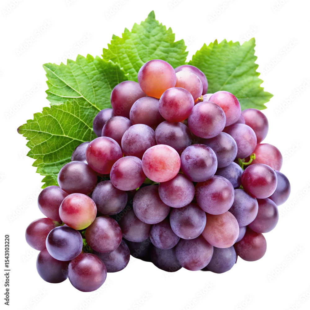 Fototapeta premium bunch of red grapes