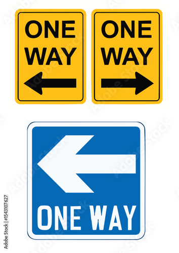 one way sign1