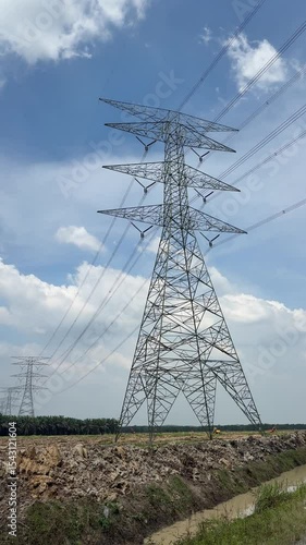 high voltage tower