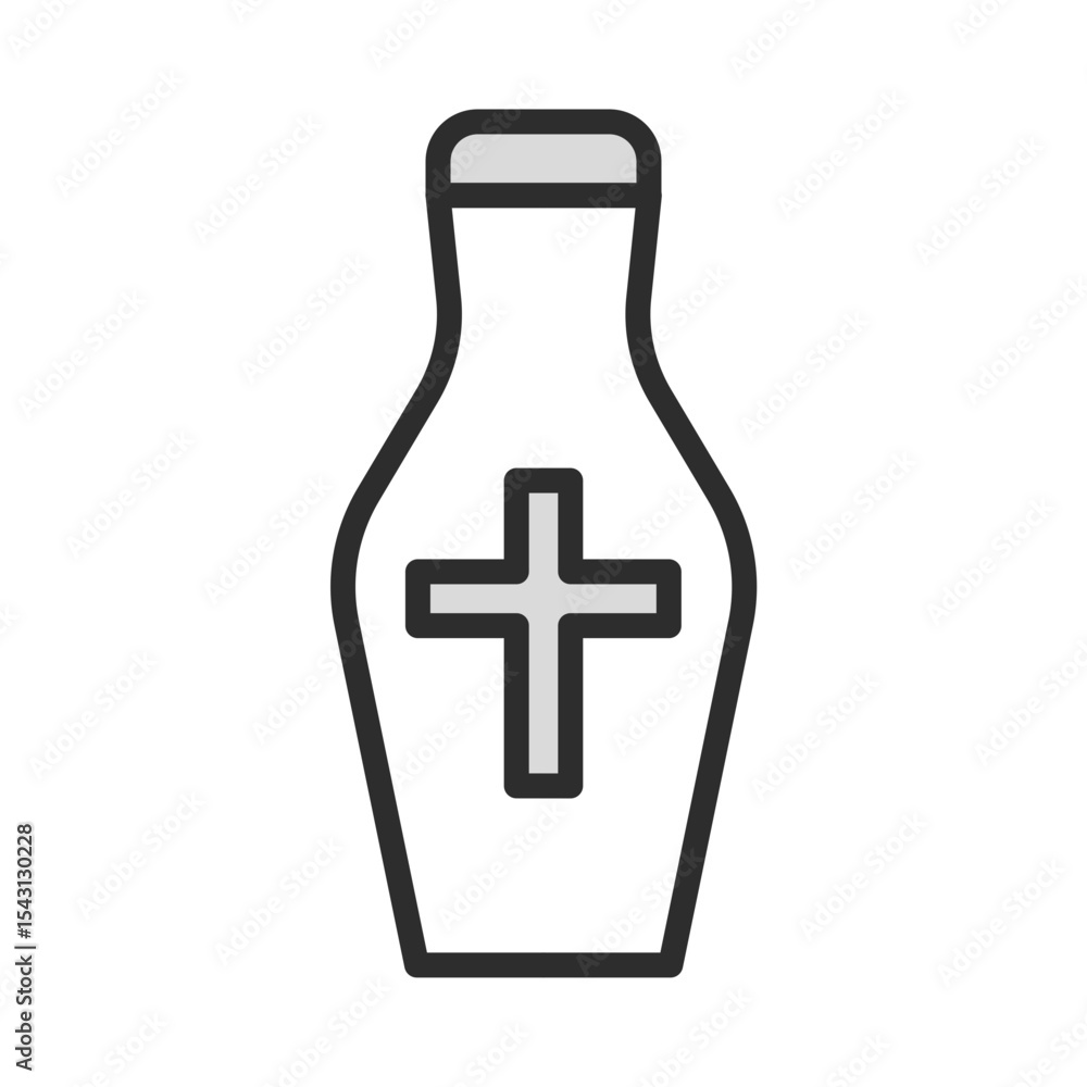 Obraz premium Religions & Beliefs Vector Icon Set - Editable Line Weight - Holy Water, Urn, Cross, Church, Faith, Spirituality, Christian, Ceremony, Sacred, Divine, Blessing icons