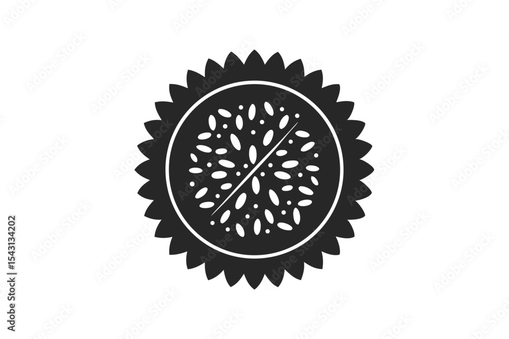 Quinoa vector silhouette illustration isolated on white background Quinoa vector silhouette illustration isolated on white background
