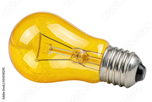 Wallpaper Mural Yellow Light Bulb Image (1) Torontodigital.ca