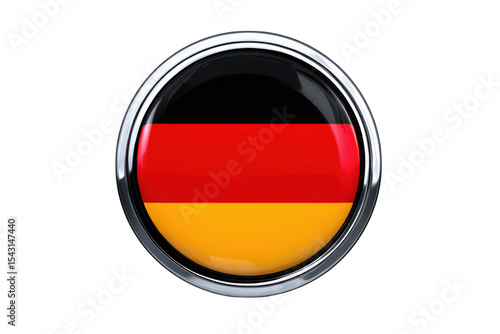 German flag in chrome oval badge isolated on transparent background Free Download German flag in chrome oval badge isolated on transparent background - GFXLoad
