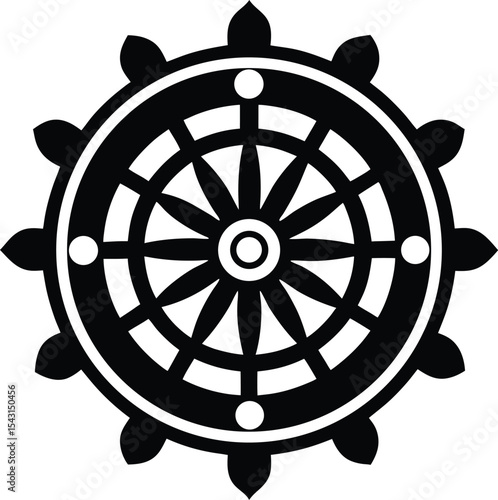 Dharmachakra Icon