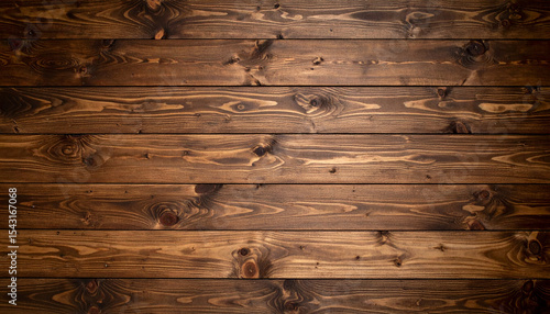 Rustic Dark Wooden Planks Texture Background