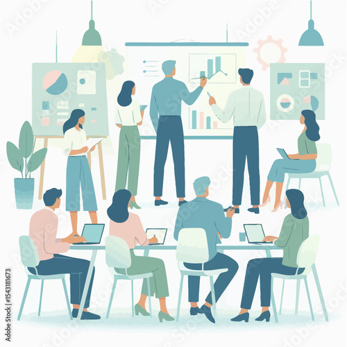 Modern Business Conference Illustration – Team Collaboration in Meeting Room

Modern Business Conference Illustration – Team Collaboration in Meeting Room

