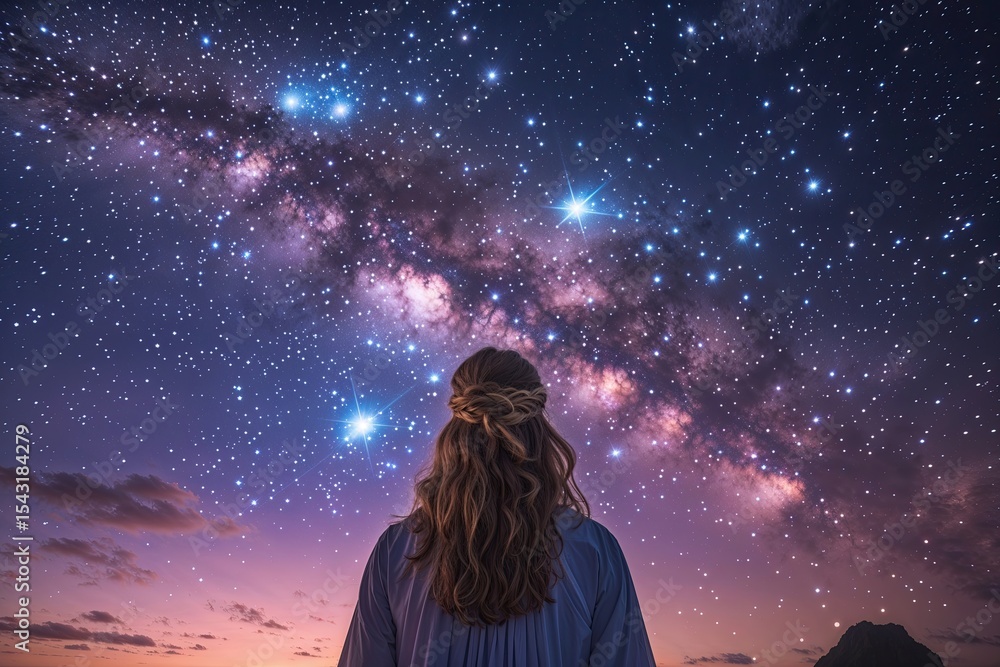 Naklejka premium Celestial Secrets Revealed Exploring Cosmic Events and Endless Opportunities