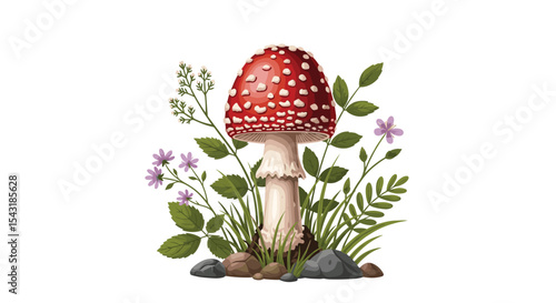 The Enchanting World of Forest Fungi Exploring the Diversity of Wild Mushrooms and Plants