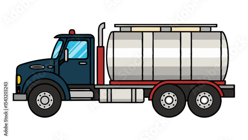 truck isolated on white background