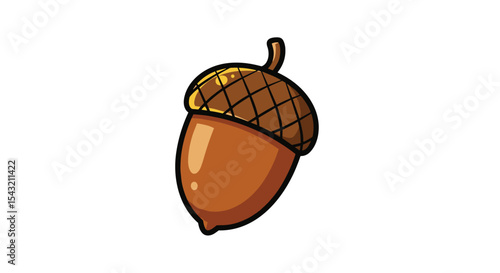 The Autumn Acorn A Symbol of Nature's Bounty and a Delight for Squirrels