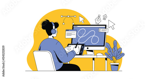 The World of Modern Digital Design A Creative Journey Through Artistic Expression Today