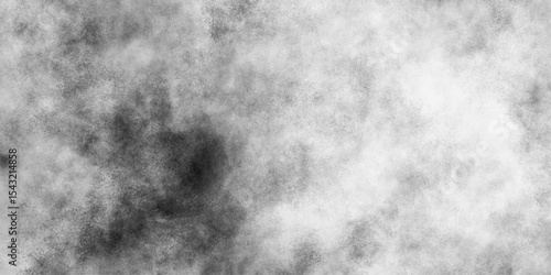 Grey abstract grunge smoke cloud overlay mist fog dust explosion vintage background. Blurred and cloudy abstract ink wash background with a moody artistic grunge texture. 