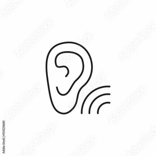 audible sound icon sign vector
