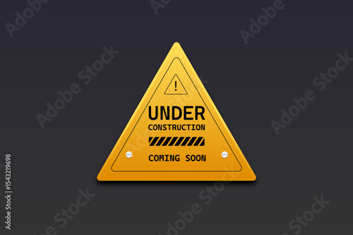 under construction warning symbol