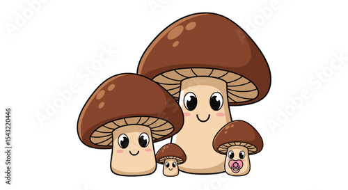 Adorable Mushroom Family Animatronics: A Delightful Journey Into The Forest And Fungus World