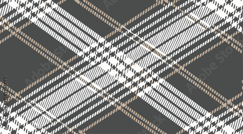 black and white knitted fabric