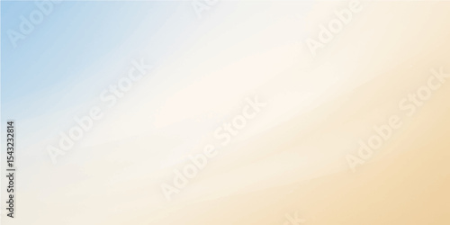 The background is an abstract vector light natural white gradient with blue and pale gold tones.