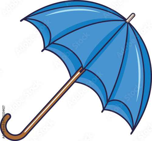 umbrella isolated on white background
