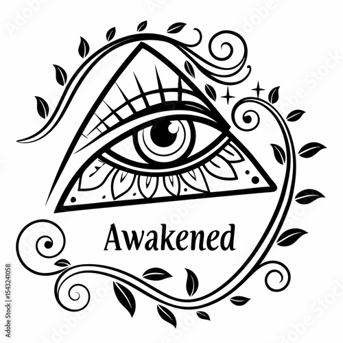 Awakened eye of providence spiritual symbolism